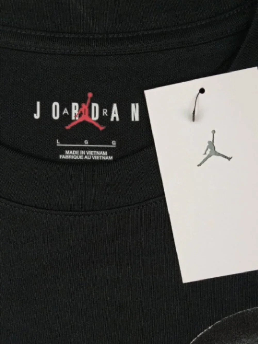 Jordan STMT 1985 Graphic T-shirt Men’s Large Off Noir Black Ib8814-045 NWT